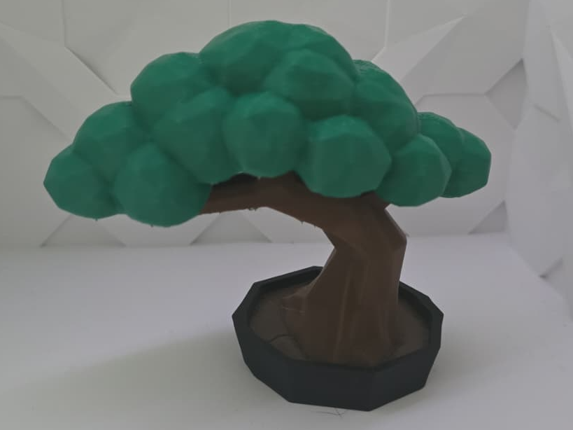 Low Poly Bonsai