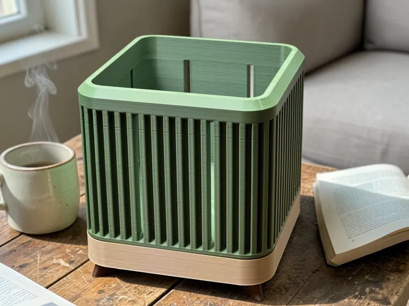 Mid Century Modern Orchid Planter