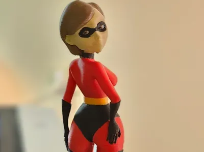Elastigirl colored
