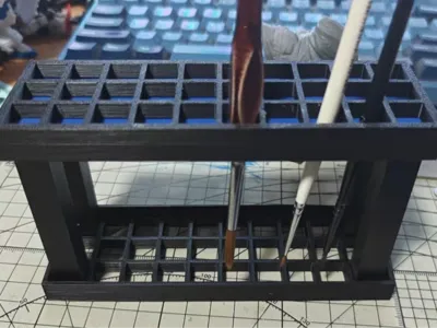 Brush Holder Stand