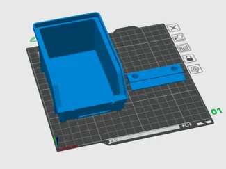 Staking Box + Supporto da parete