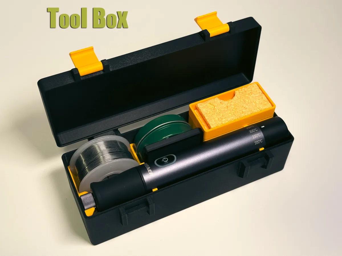 Universal Tool Box (with Soldering Iron Tool Insert)-Tool Box-Soldering ...