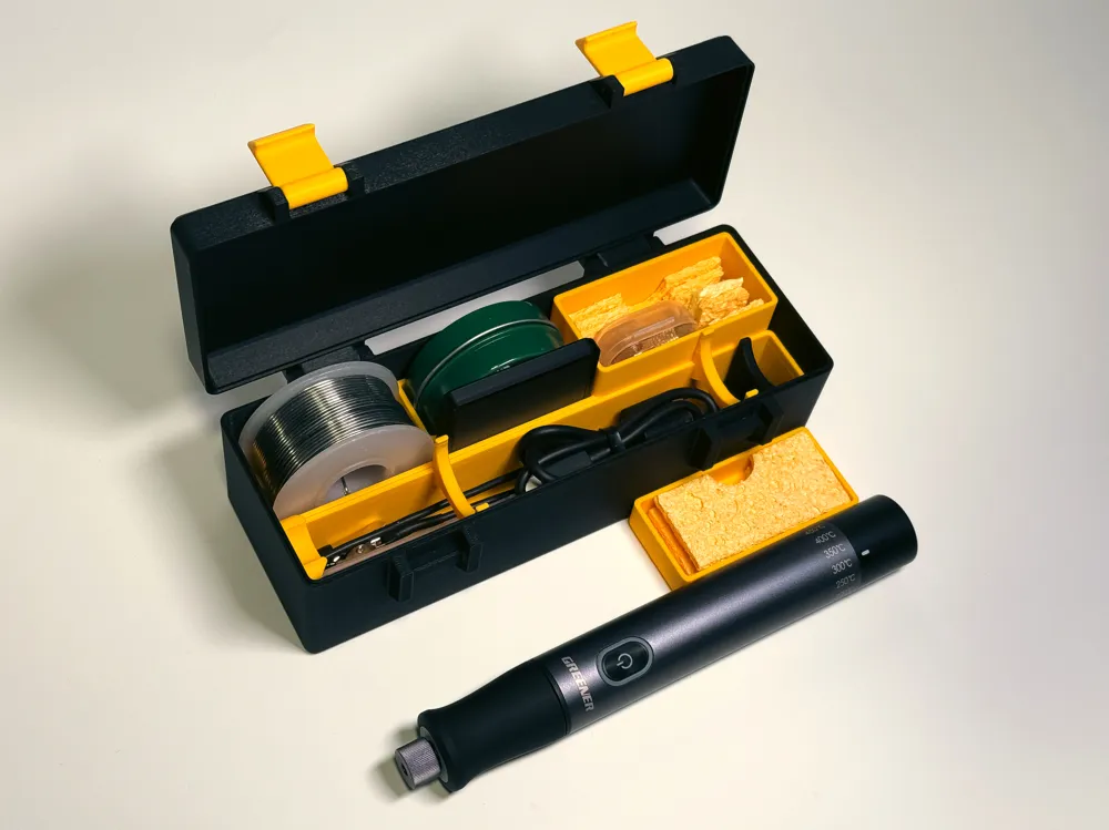 Universal Tool Box (with Soldering Iron Tool Insert)-Tool Box-Soldering ...