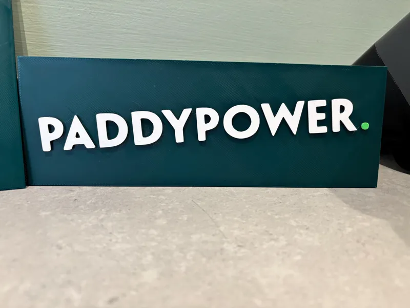 PADDYPOWER Sign