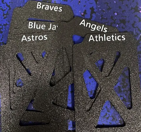 MLB Card Dividers