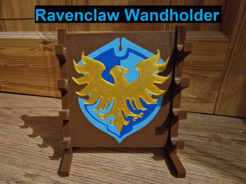 Ravenclaw Wand Holder for 4 Wands
