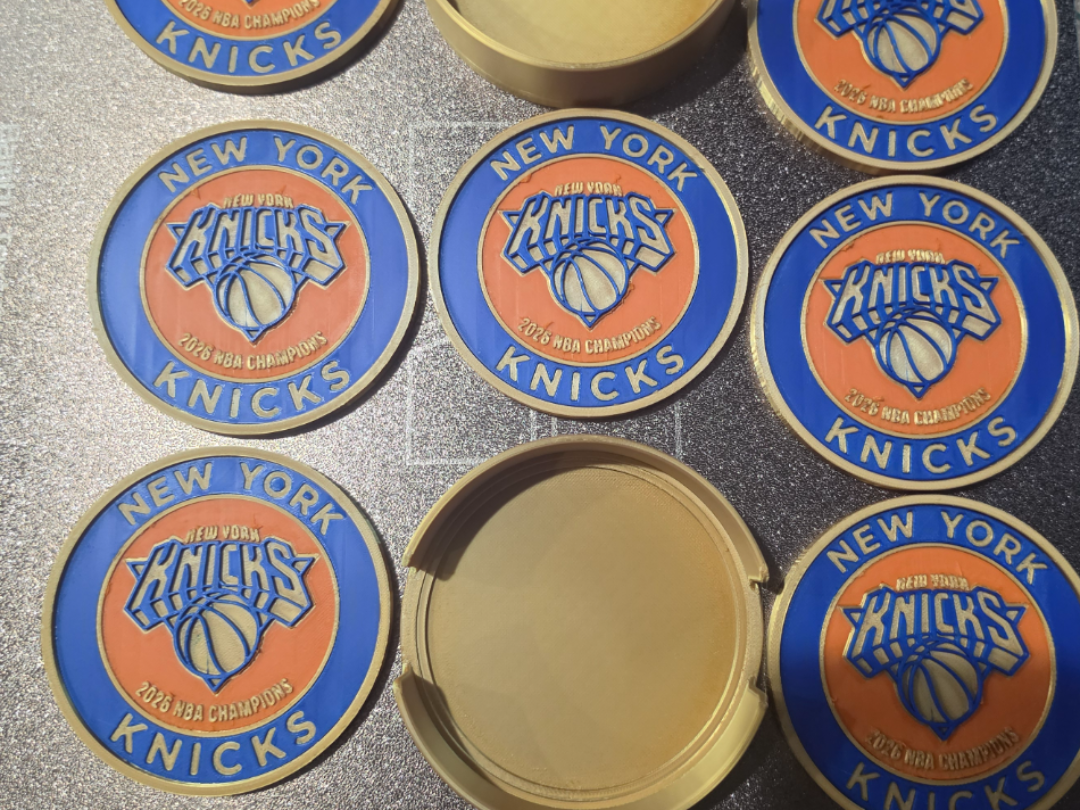 New York Knicks Championship Coaster Set