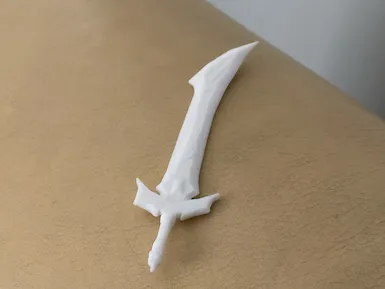 Aquamarine sword
