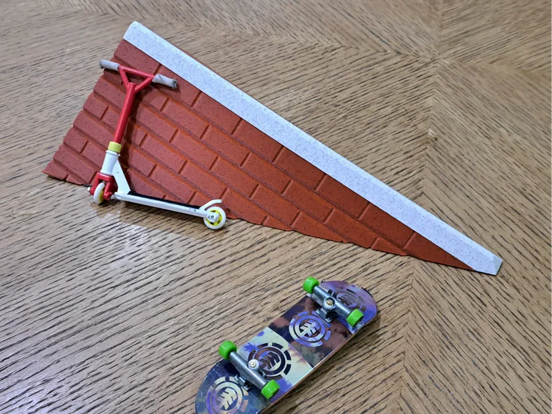 Fingerboard 3 Sided Ledge