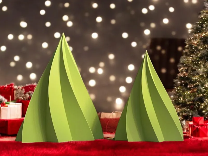Christmas Trees vase mode