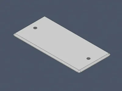 5-Module Flush-Mount Box Cover