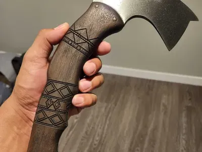 Tomahawk axe handle end list