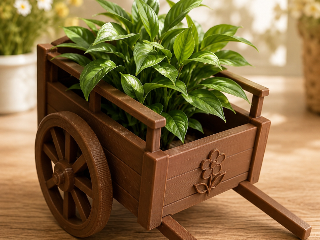 Vintage Wheelbarrow Planter
