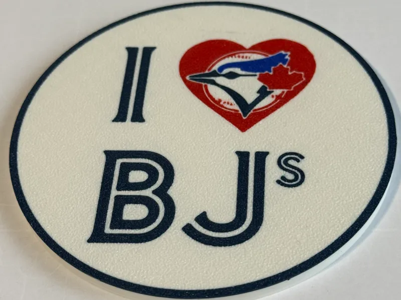 I heart Toronto BJ's Coaster