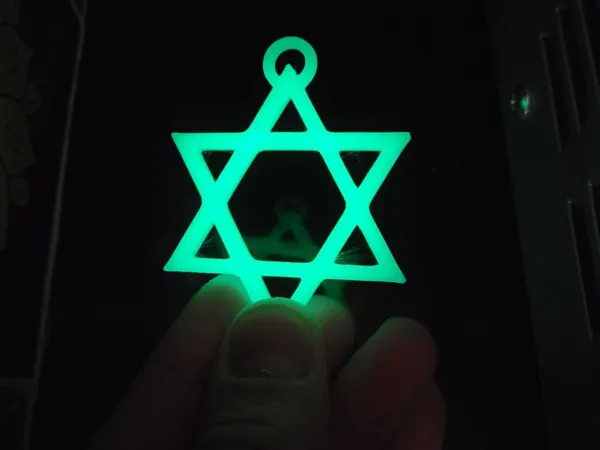 Pendentif Étoile de David (version corrigée)