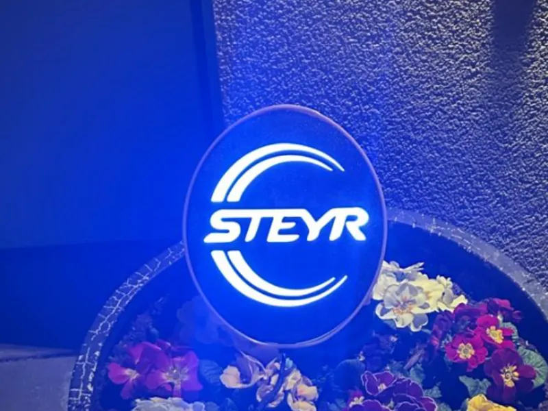 new Steyer PTO shaft protection logo (24x20cm)