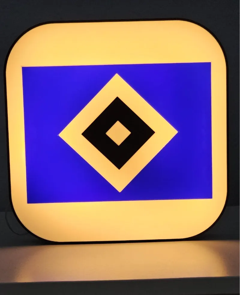 HSV Hamburg LED Lightbox 