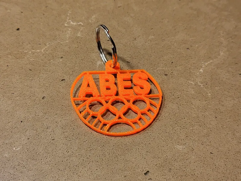 ABES sleutelhanger