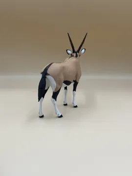 Tapa o cubierta: Desert Spear – Gemsbok Oryx — vista de referencia 3