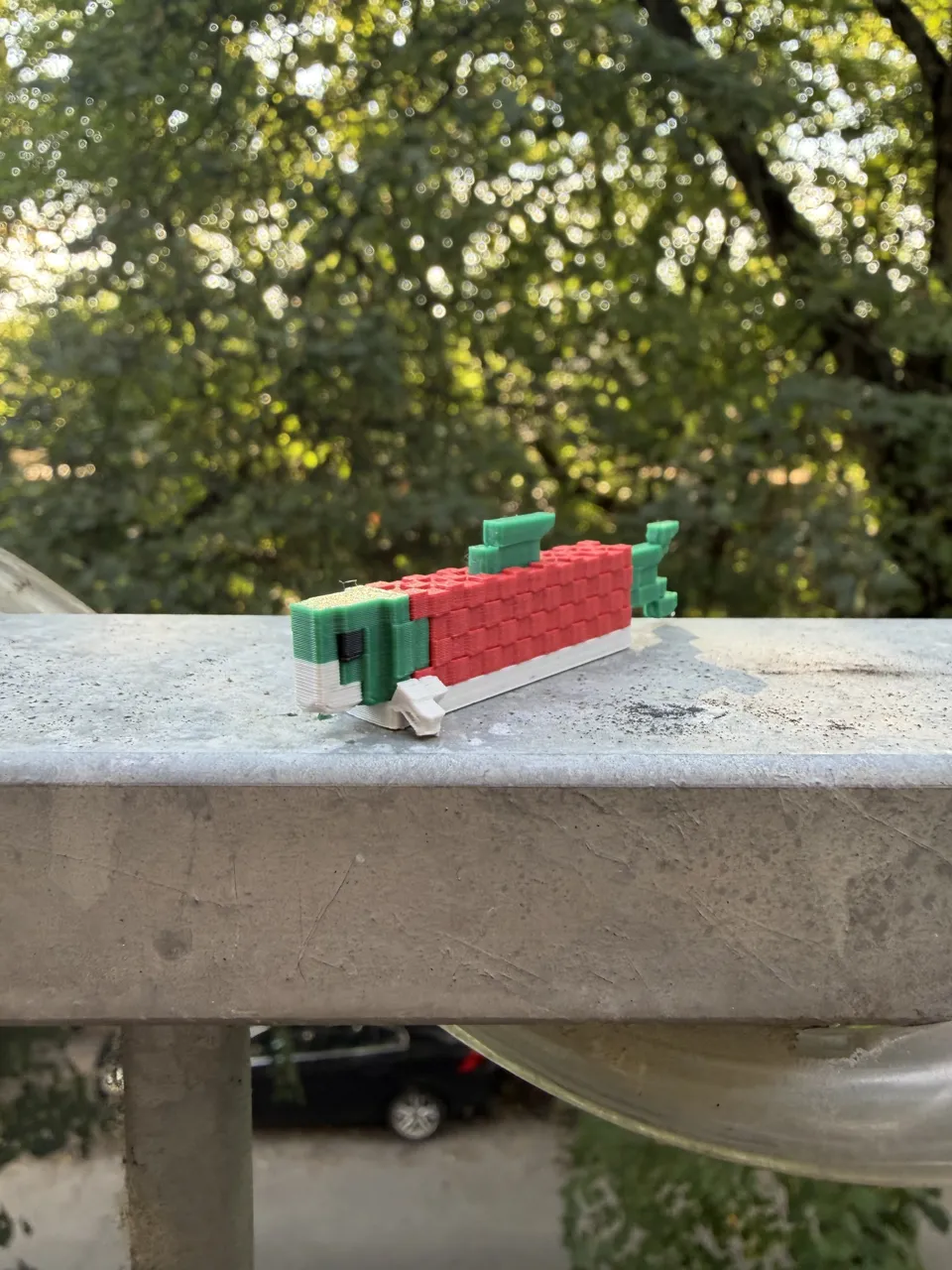 Minecraft inspired: Salmon FISH AMS version view 3