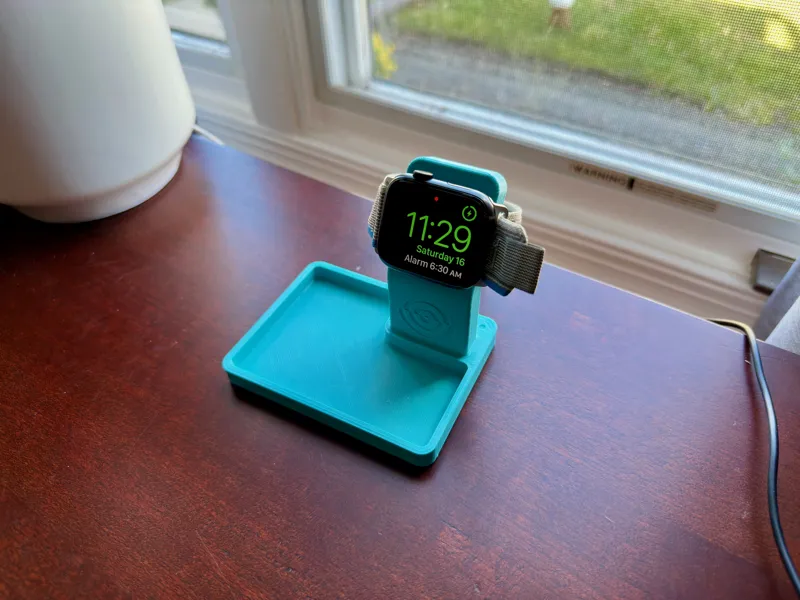 Apple Watch Charging Stand and Organizer Tray