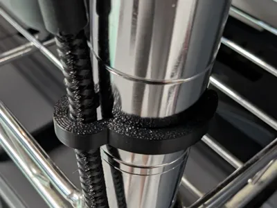 Parametric Wire Shelf & Pole Cable Clamp