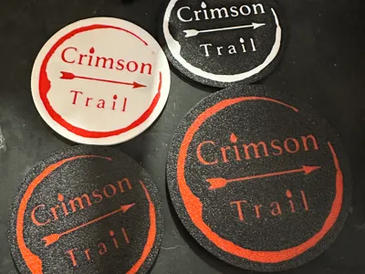 Crimson Trail Fridge magnets V1