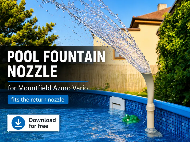Pool Fountain Nozzle for Mountfield Azuro Vario