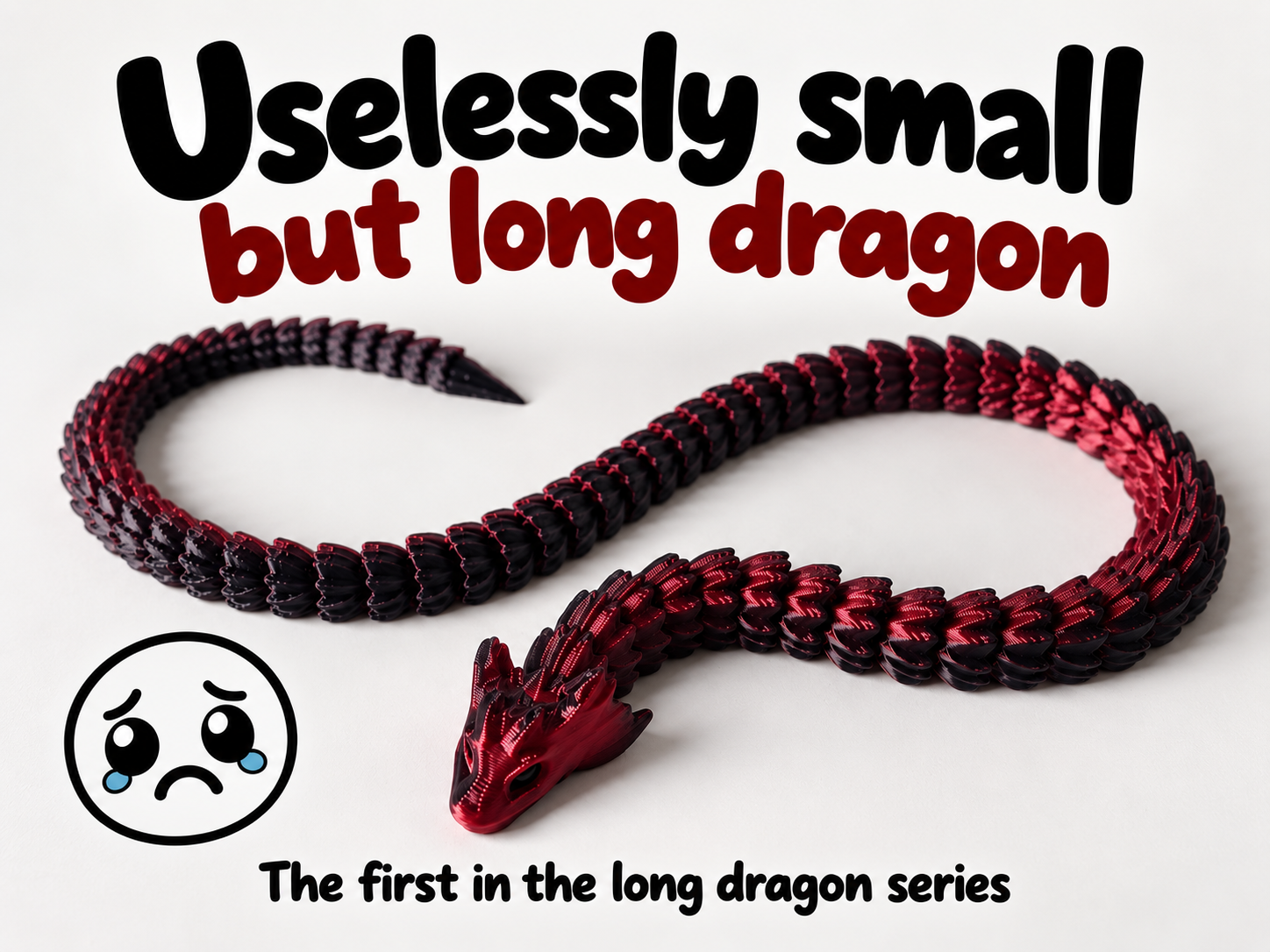 Uselessly small but l o n g dragon - 1