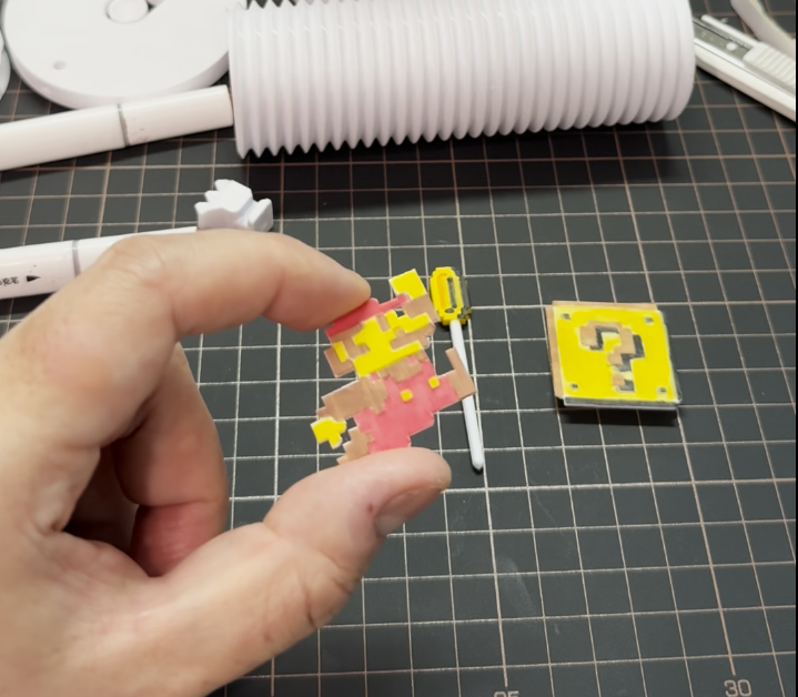 Miniatura 2 do modelo 3D 超级玛丽肺活量训练器 吹气也能顶金币！