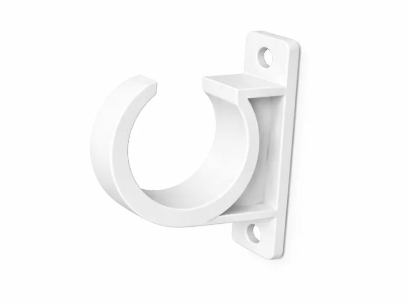 Wall Mounted Pipe Clamp – No support - Easy Print