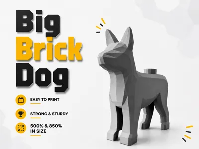 Big Brick Dog - German Shepherd