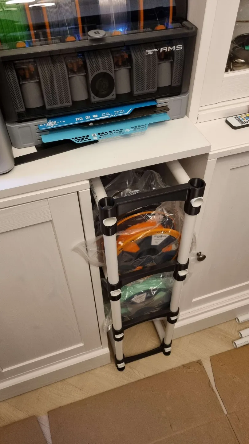 DIY Spool Rack using 3/4