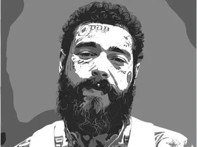 Post Malone Portrait