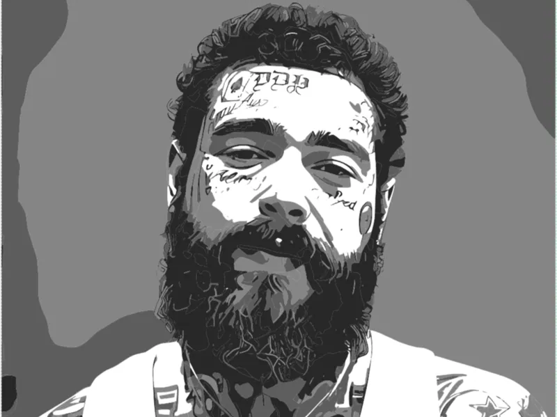 Post Malone Portrait
