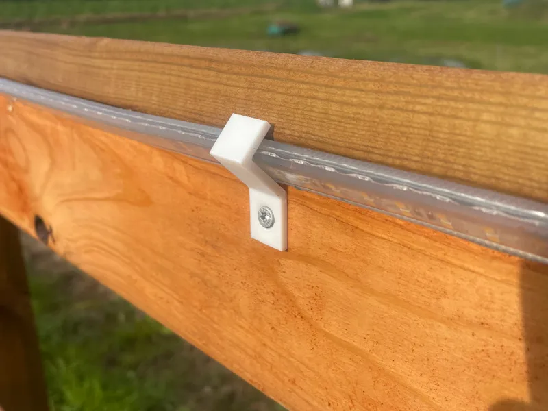 led strip mount 45 degree angle