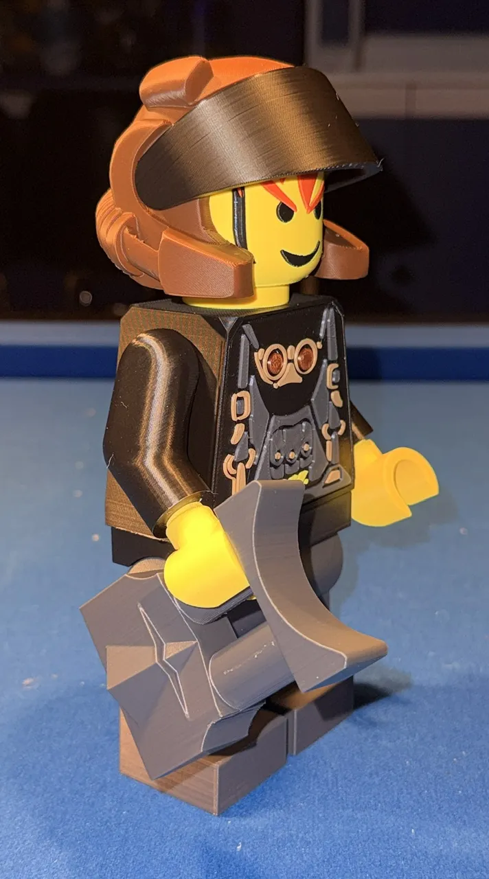 Rock Raiders Axel MegaFigure (5:1 Scale) view 4
