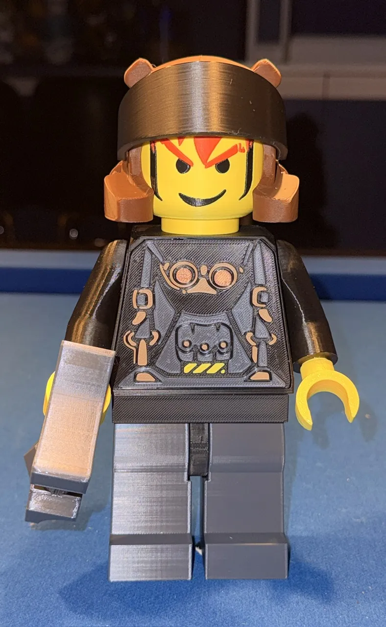 Rock Raiders Axel MegaFigure (5:1 Scale) view 2
