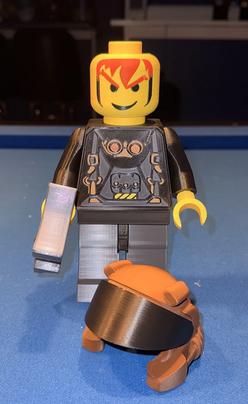 Rock Raiders Axel MegaFigure (5:1 Scale) view 3