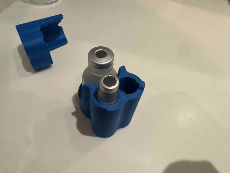 Fridge Rack for 2R Vials + 30ml Diluent Bottle