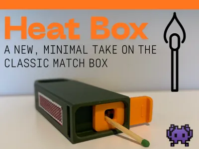 Heat Box | A new minimal take on the match box