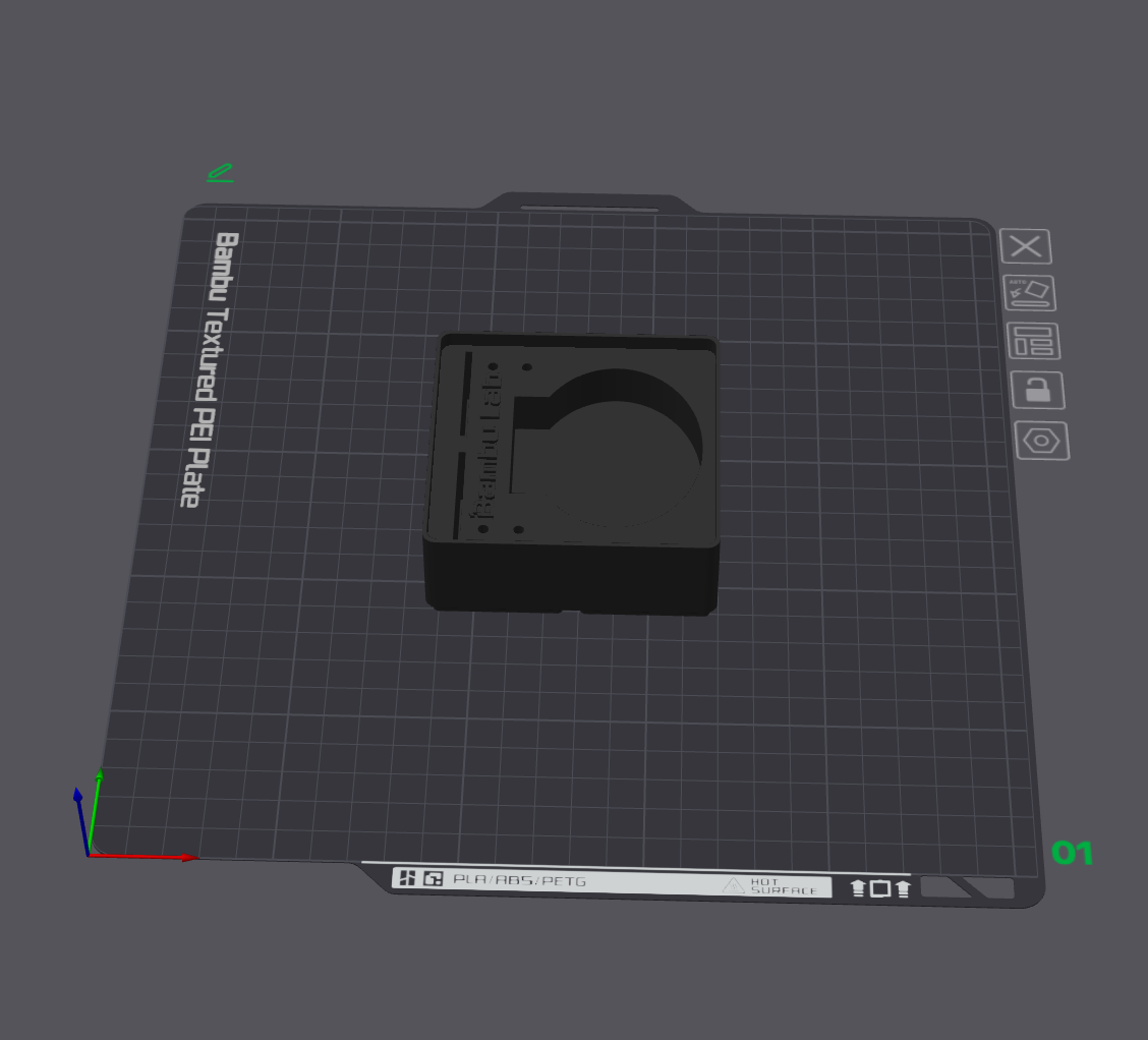 Miniatura 3 do modelo 3D Bambu Scraper Gridfinity Einlage