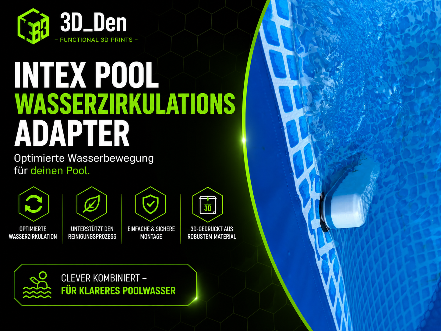 INTEX Pool Water Circulation Adapter