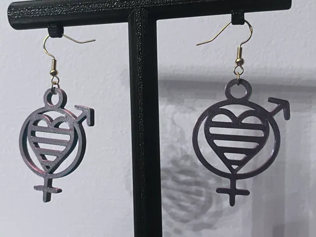 Love is Love Pride Earrings - No AMS, Quick Print