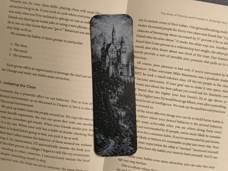 Neuschwanstein Castle  Bookmark