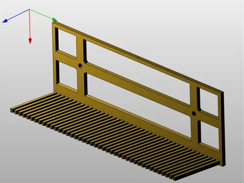 Breadboard cable hanger