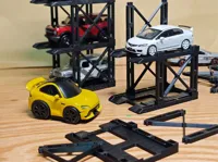 Garage de bureau à assembler pour voitures miniatures — photo 1
