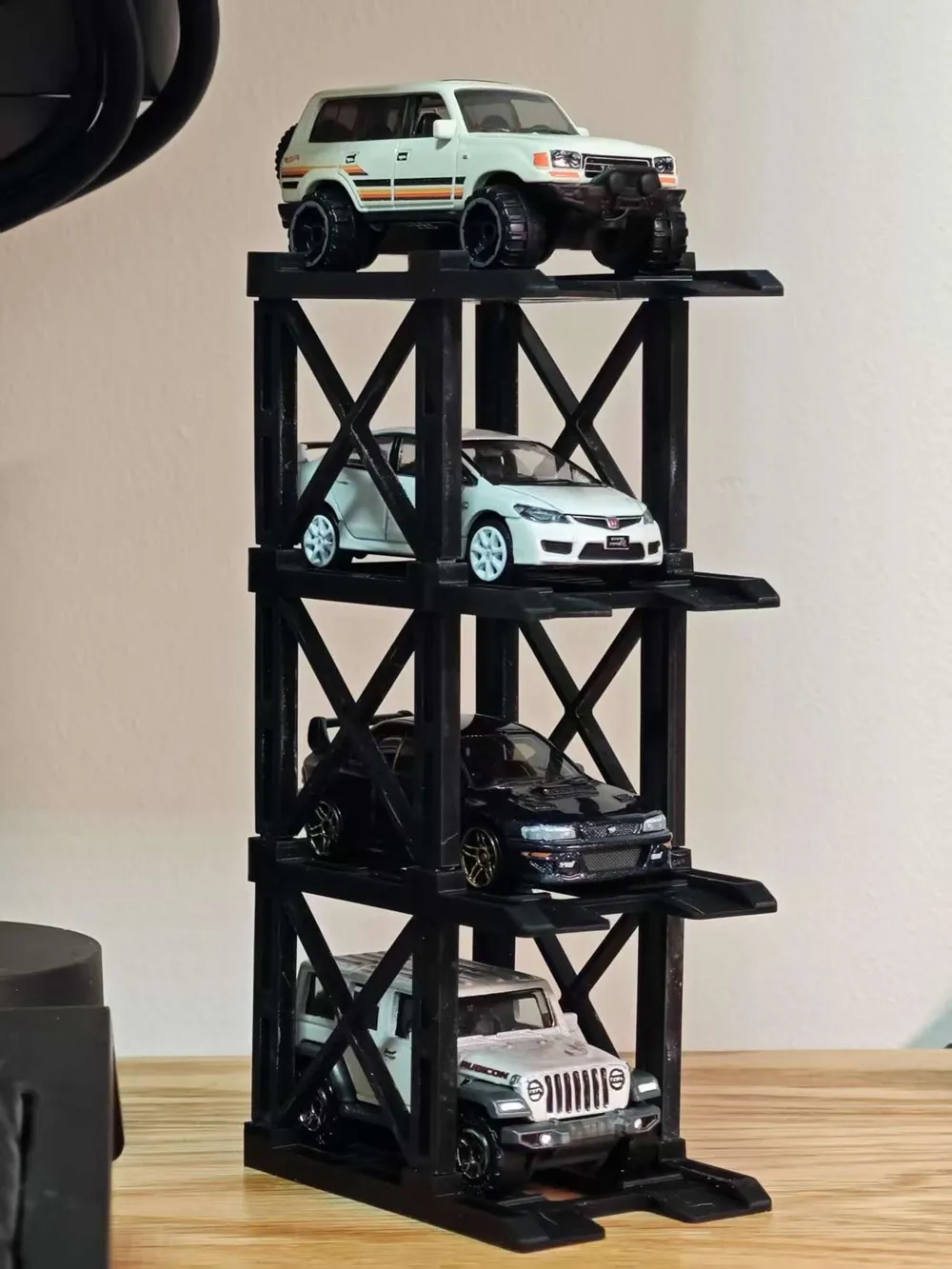 Car model assembly garage table garage - Free 3D Print Model - MakerWorld