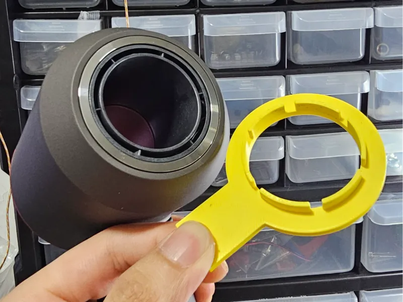 Dyson supersonic hair dryer disassembly tool