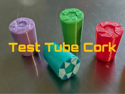TPU Test Tube Cork